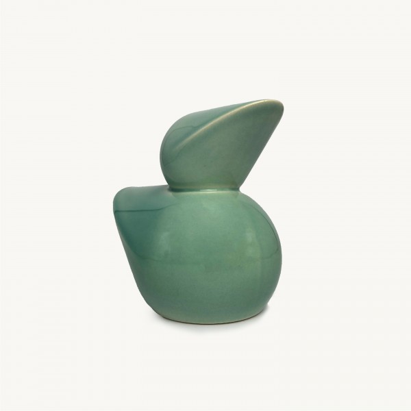 Keramikfigur-Keramik-Fink-Vogel-Dekoration
